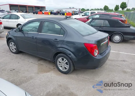 2013 Chevrolet Sonic Lt из США, поврежденный, VIN 1G1JC5SH9D4201088